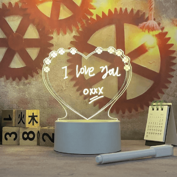 3D Love Flower Lamp