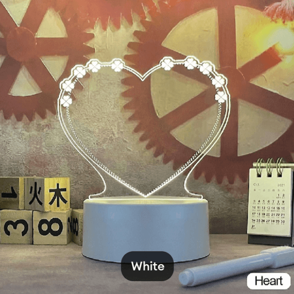 3D Love Flower Lamp - Image 2