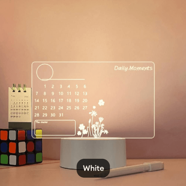 3D calendar lamp - Image 3