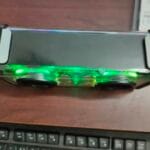 V8 Transparent 10W RGB Colorful lights Bluetooth Speaker photo review