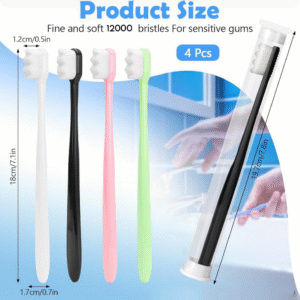 Nano Softest Toothbrush (৪ পিস)
