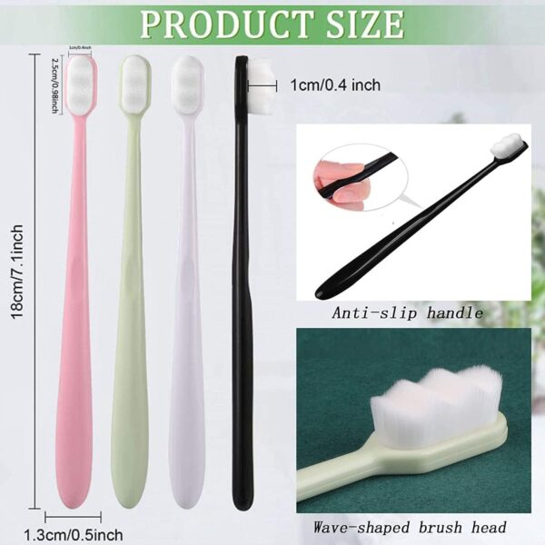 Nano Softest Toothbrush (৪ পিস) - Image 4