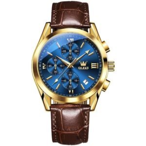 OLEVS 2872 Classic Leathe Watch